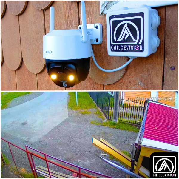 Instalación de Cámaras de Seguridad WiFi en Chiloé