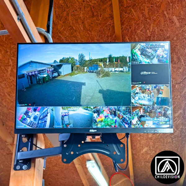 Instalación de Cámaras de Seguridad CCTV en Chiloé