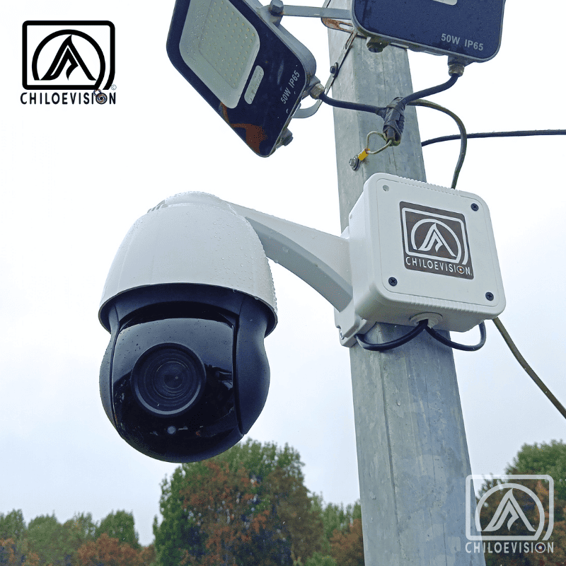 Instalación de Cámaras en Curaco de Vélez, Chiloé