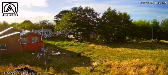 Visualización Diurna, Cámara de Seguridad en Chiloé