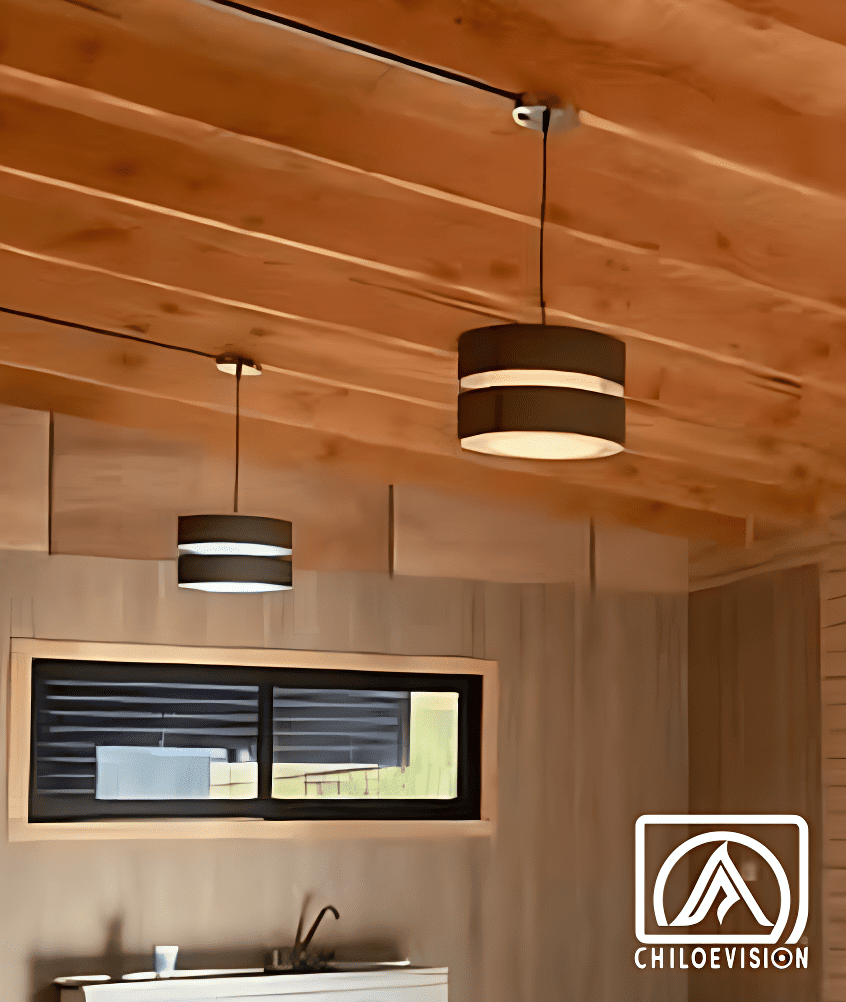 Instalacion de Lámparas en Chiloé