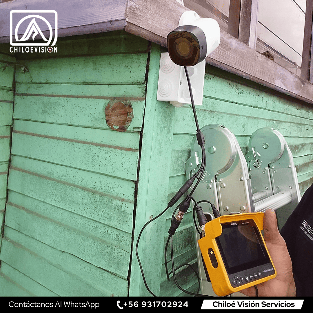 Instalación de Cámaras en Dalcahue, Chiloé