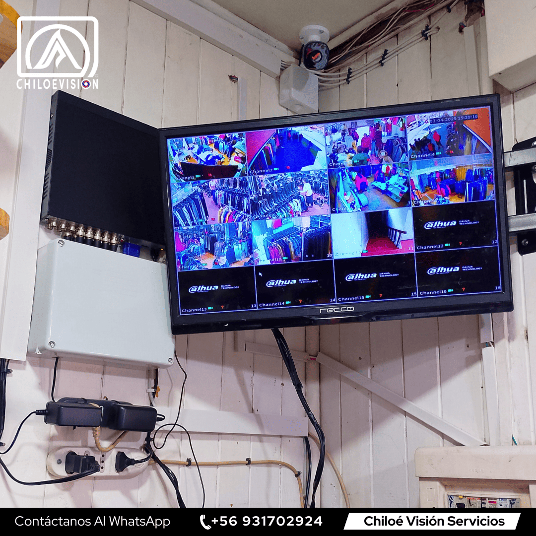 Mantenimiento de Camaras de seguridad  CCTV en Dalcahue