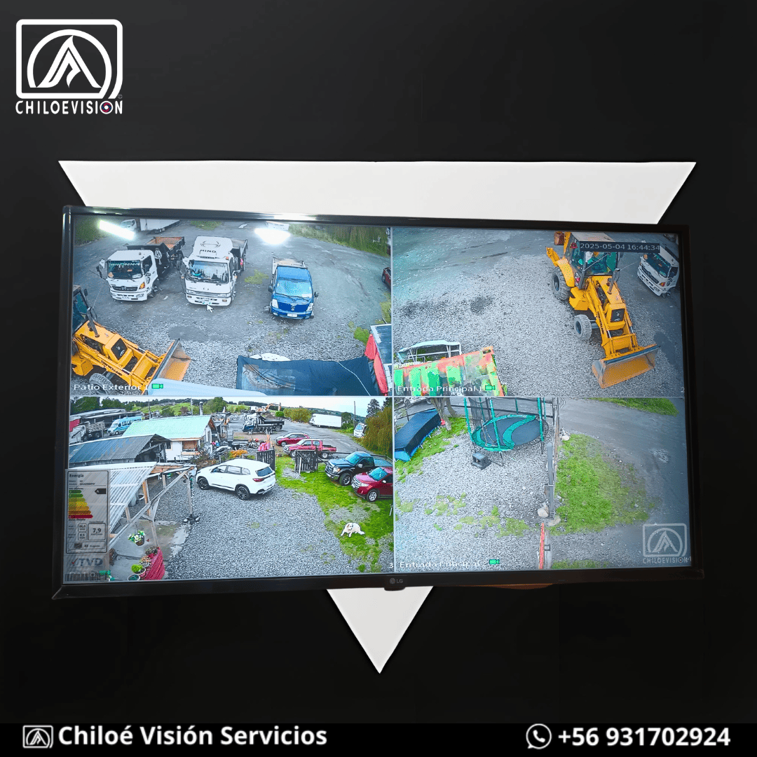 Visualización y Monitoreo de Sistemas de Seguridad CCTV en Chiloé