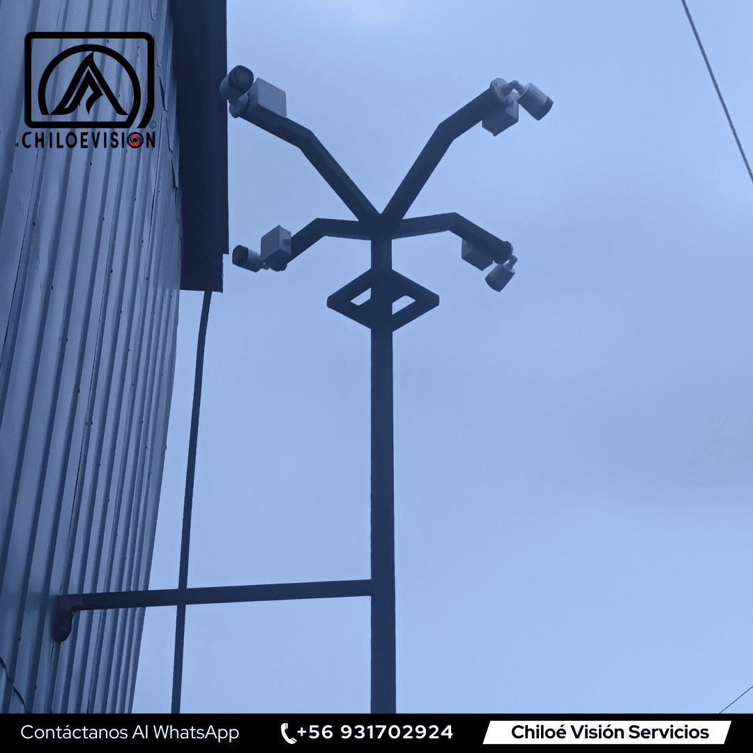 Cámaras de Seguridad con Soporte Multipunto en Chiloé