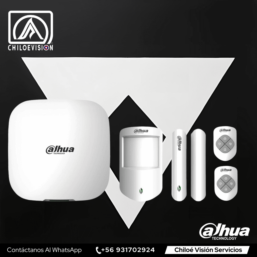 Kit de Alarma de Seguridad Dahua en Chiloé