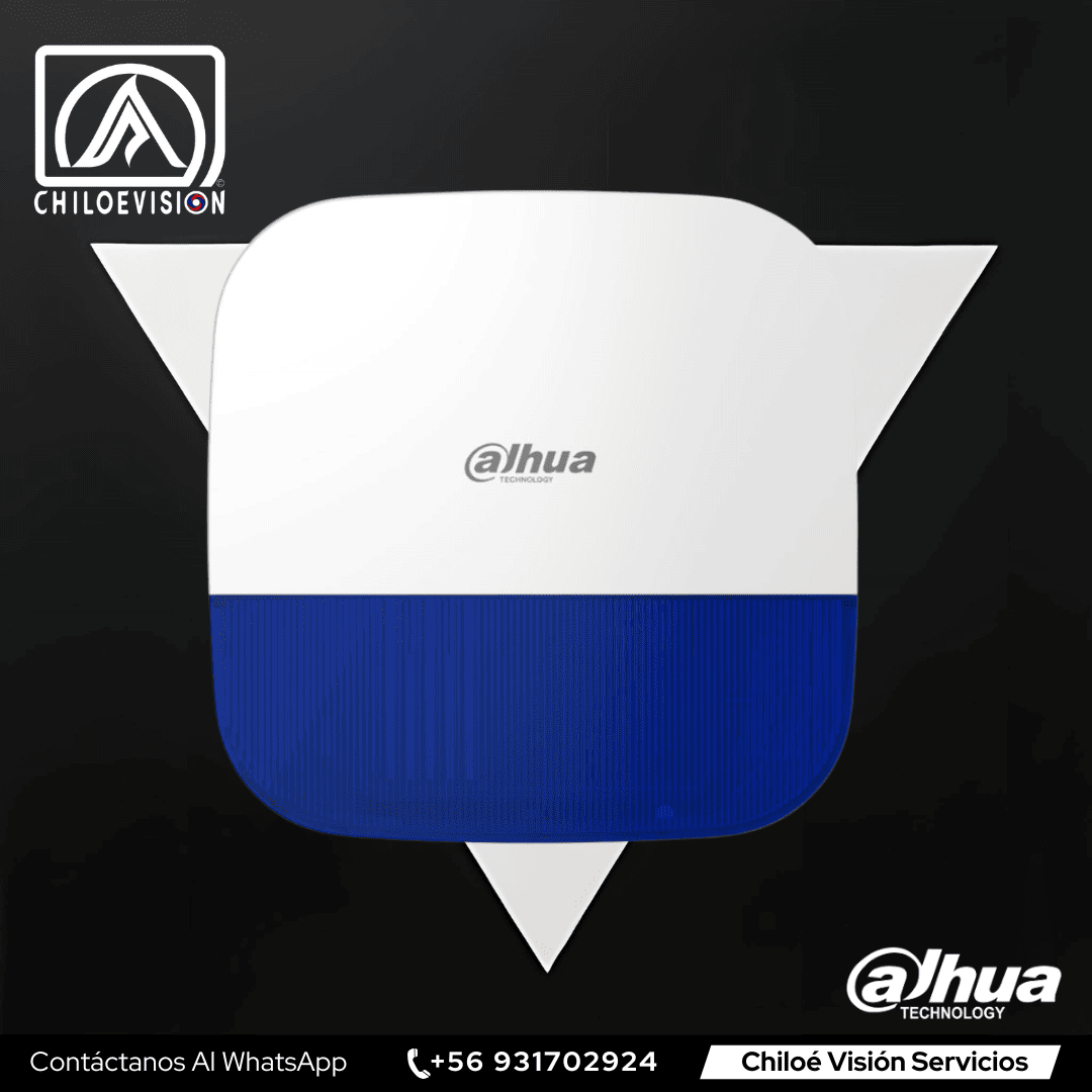  Sirena de Seguridad Dahua con instalacion en chiloe