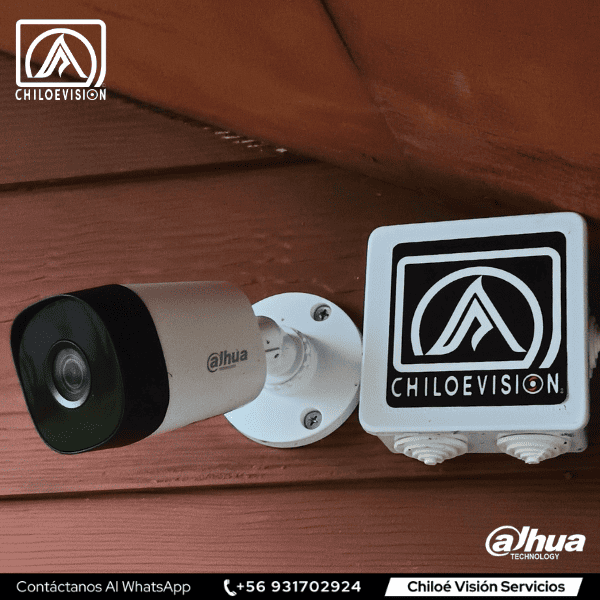 Instalación de Cámaras Bullet en Chiloé