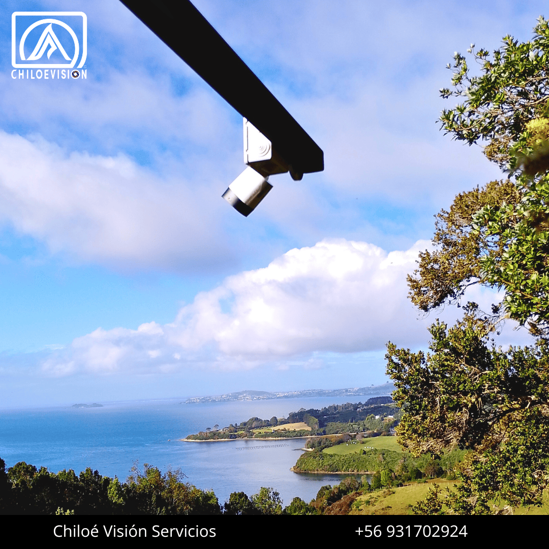 Instalación de Cámaras en Dalcahue – Chiloé Visión SpA