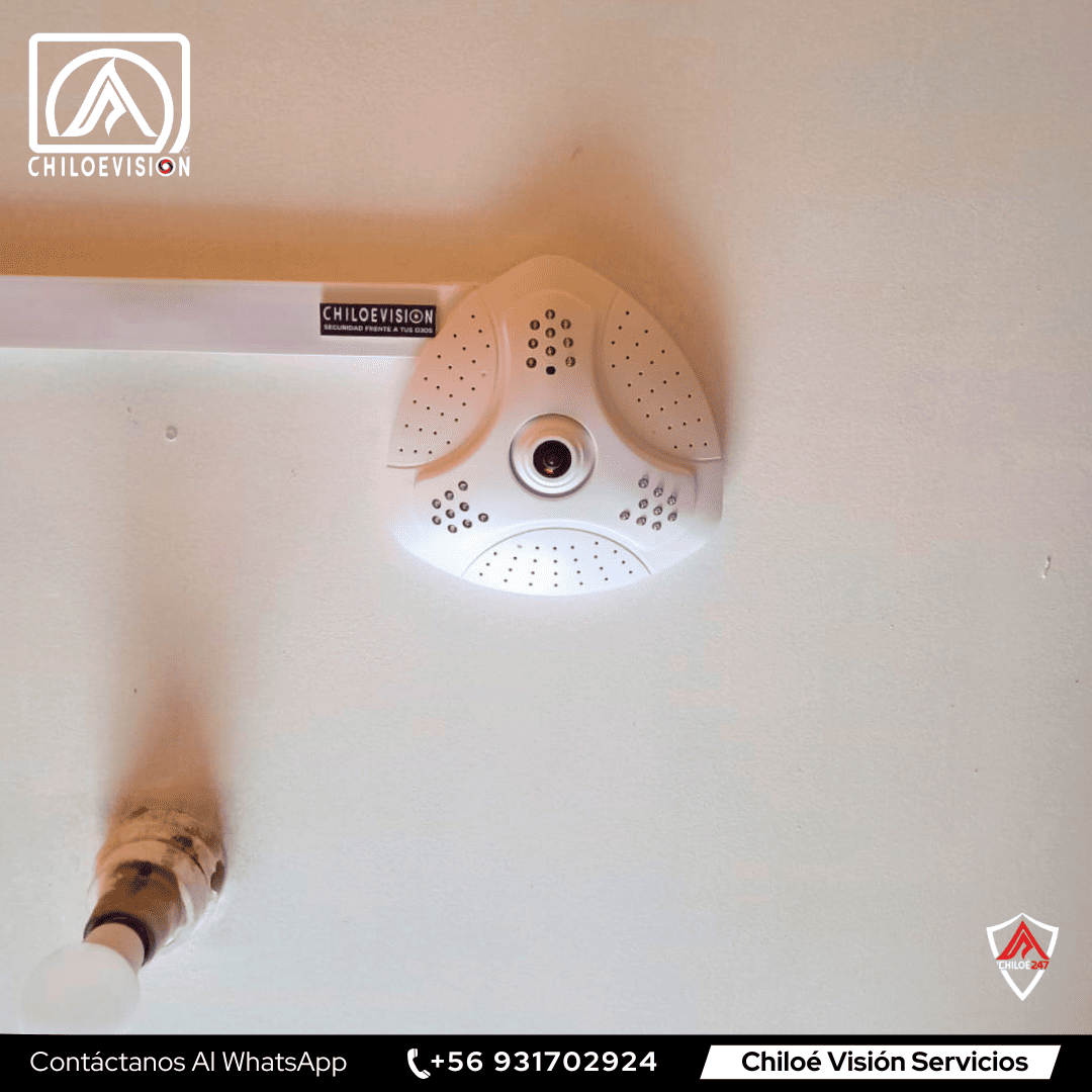 Cámara de Seguridad 360° en Castro Chiloé