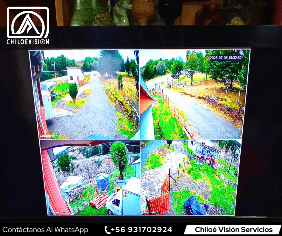 Instalación de CCTV en Chiloé