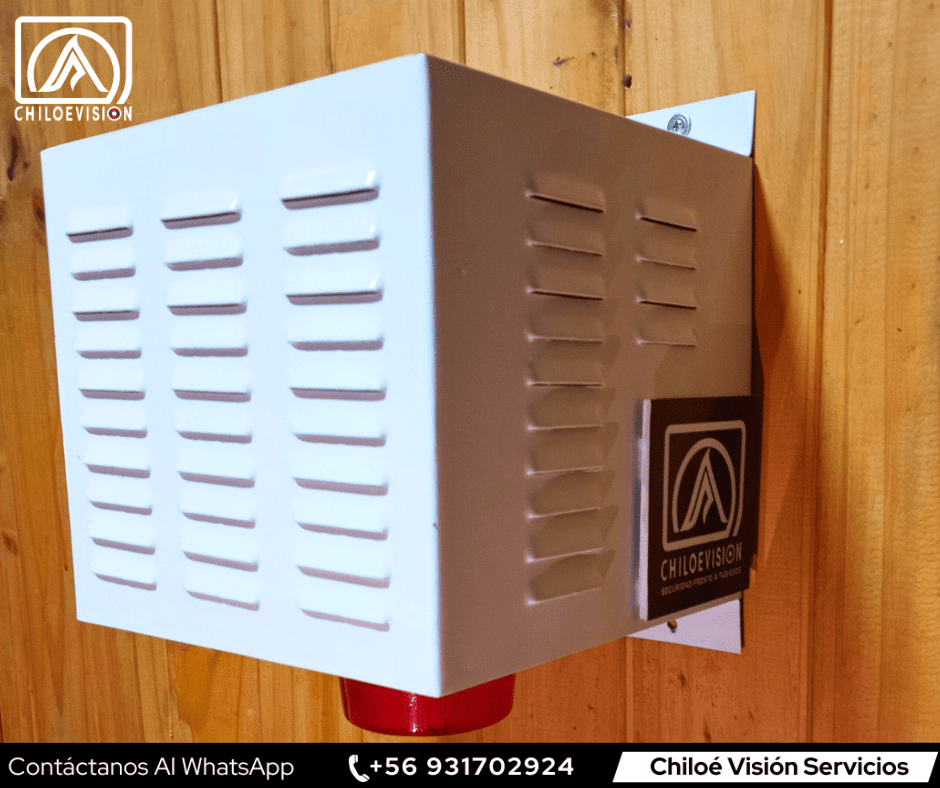 Instalación de Alarmas Comunitarias en Chiloé