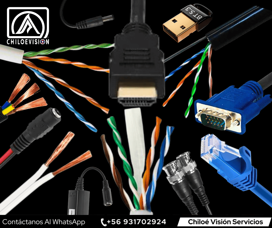 Cables para Cámaras de Seguridad, Sistemas CCTV y Electricidad en Chiloé