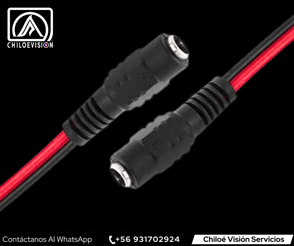 Cable DC para Cámaras de Seguridad