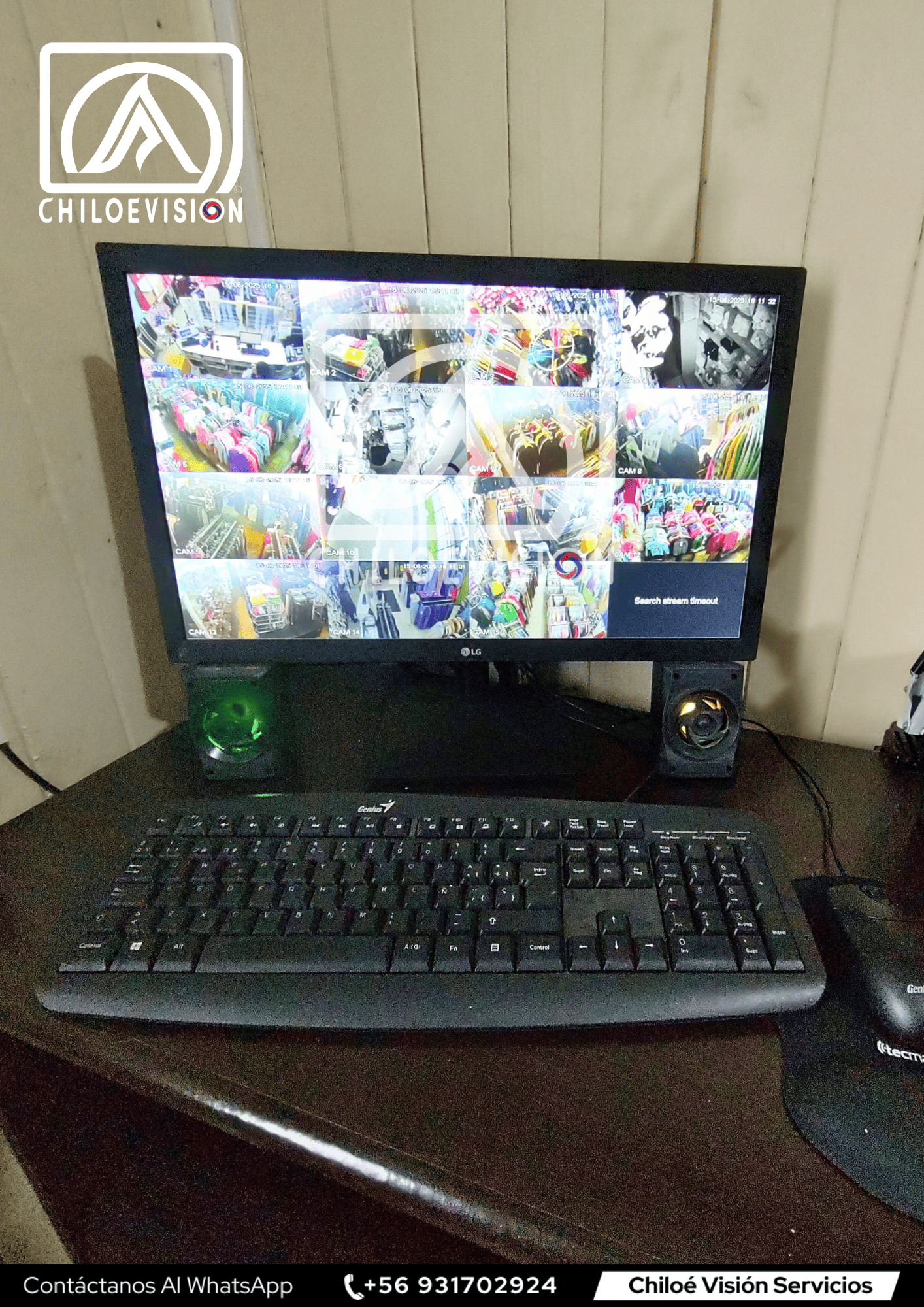 Instalación de Kits de Cámaras de Seguridad CCTV en Chiloé