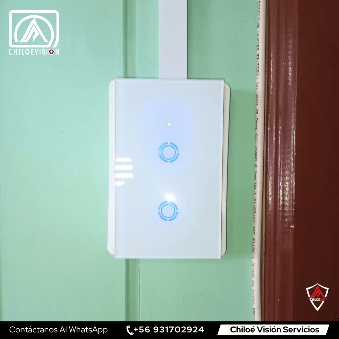 Instalación de interruptores inteligentes WiFi en Chiloé