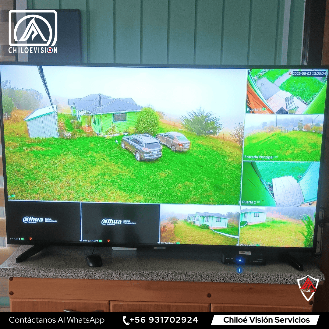 Cámaras de vigilancia CCTV en La Provincia de Chiloe