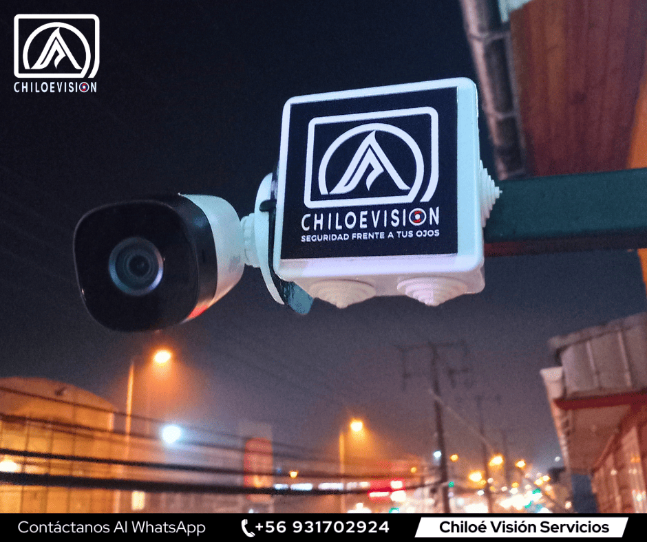 Instalación de Cámaras de Seguridad Análogas en Chiloé