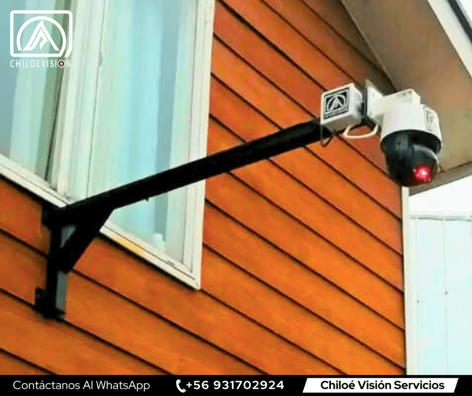 Instalación de Cámaras de Seguridad PTZ en Chiloé