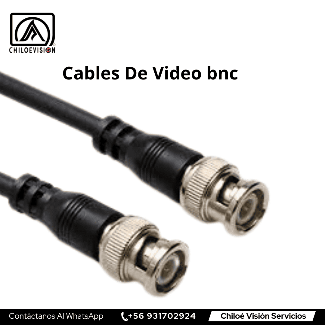 Cable BNC para Cámaras de Seguridad CCTV