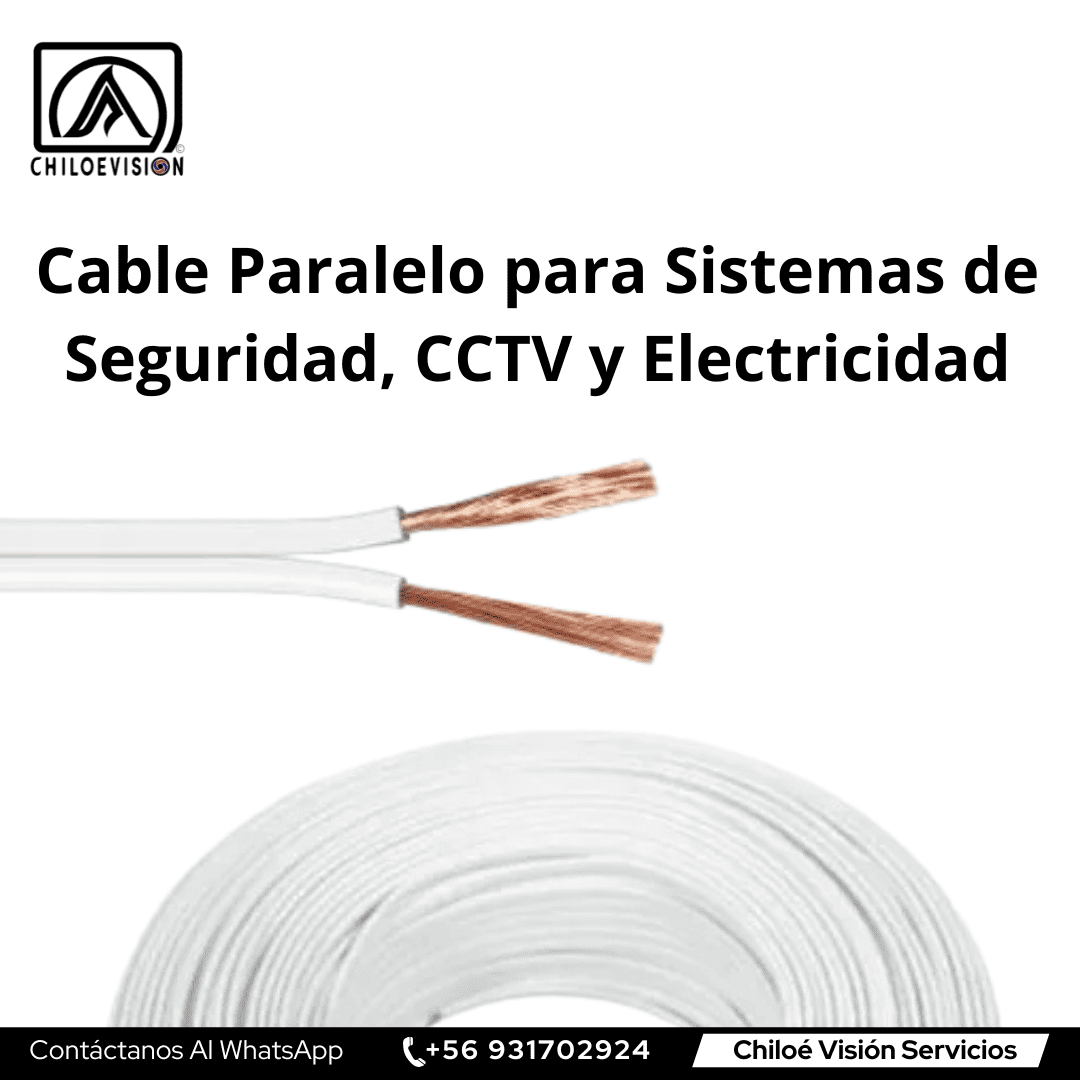 Cable Paralelo para Sistemas de Seguridad, CCTV y Electricidad