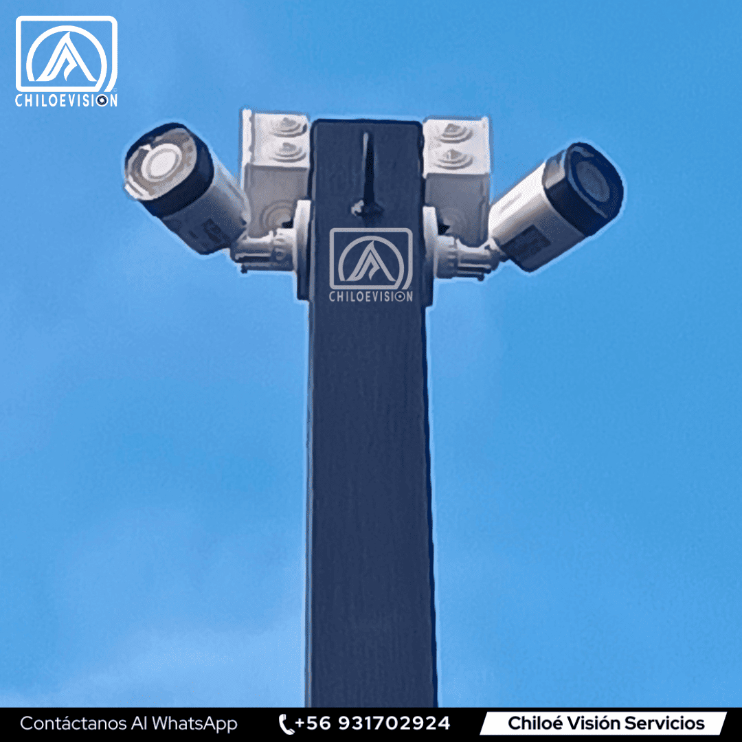 Instalación de cámaras en Queilen, - Chiloe Vision SpA