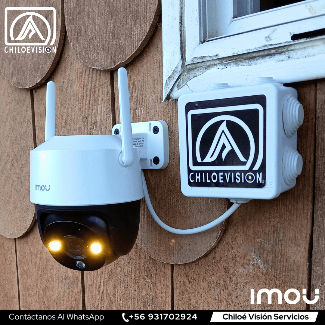 Instalacion de Cámaras de seguridad WiFi en Chiloé