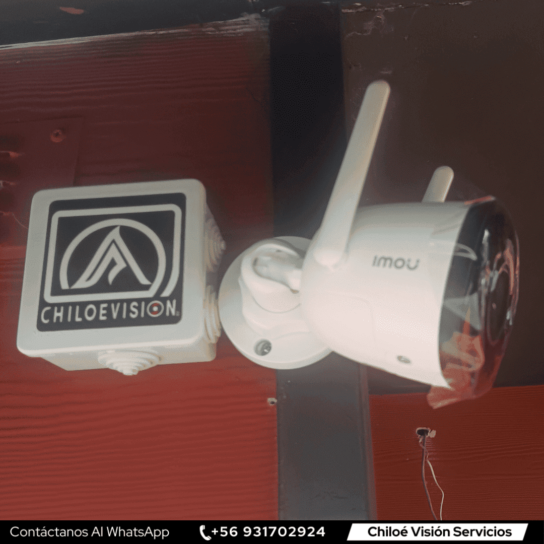 Instalación de cámaras de vigilancia WiFi en Chiloé