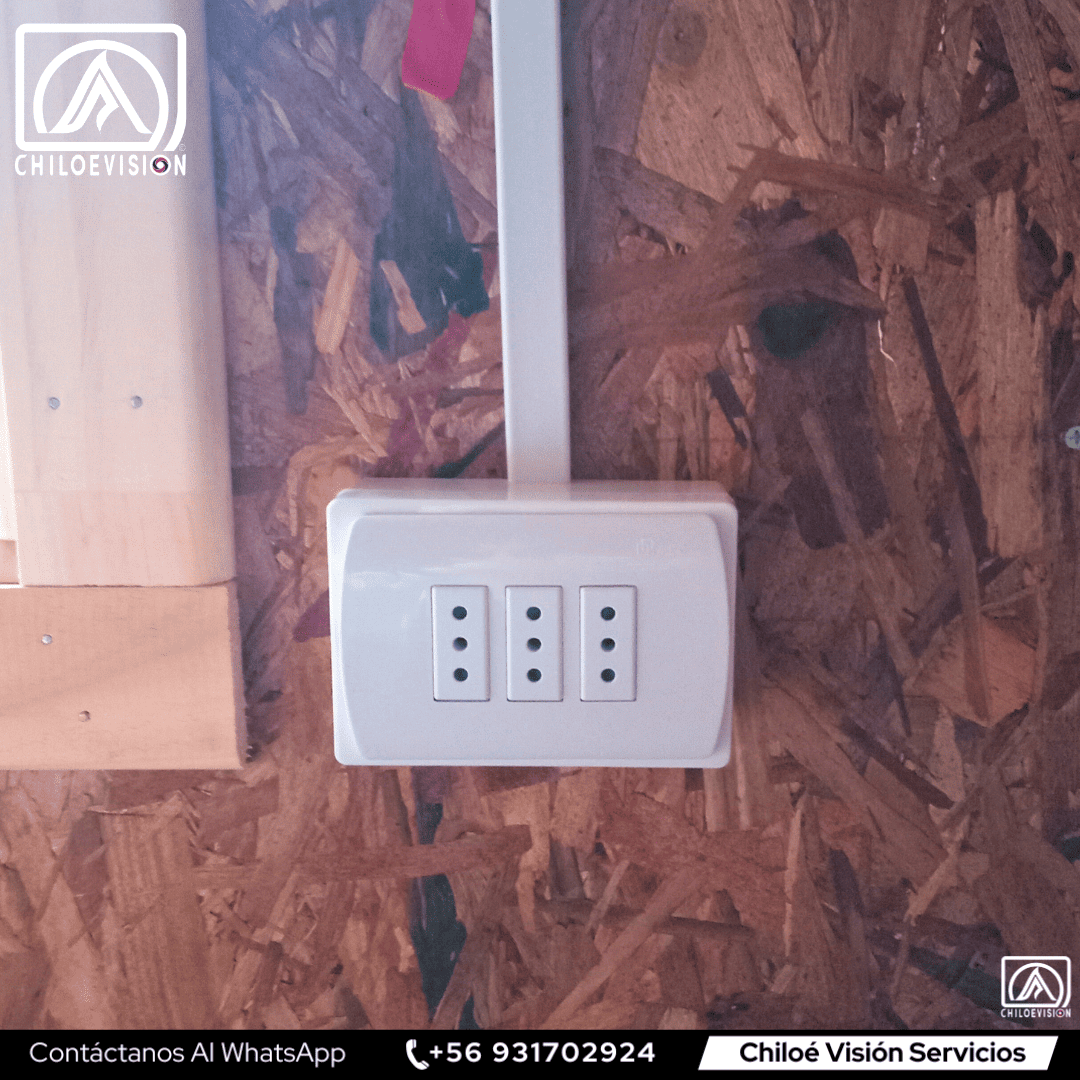 Instalación de Enchufes en Castro, Chiloé