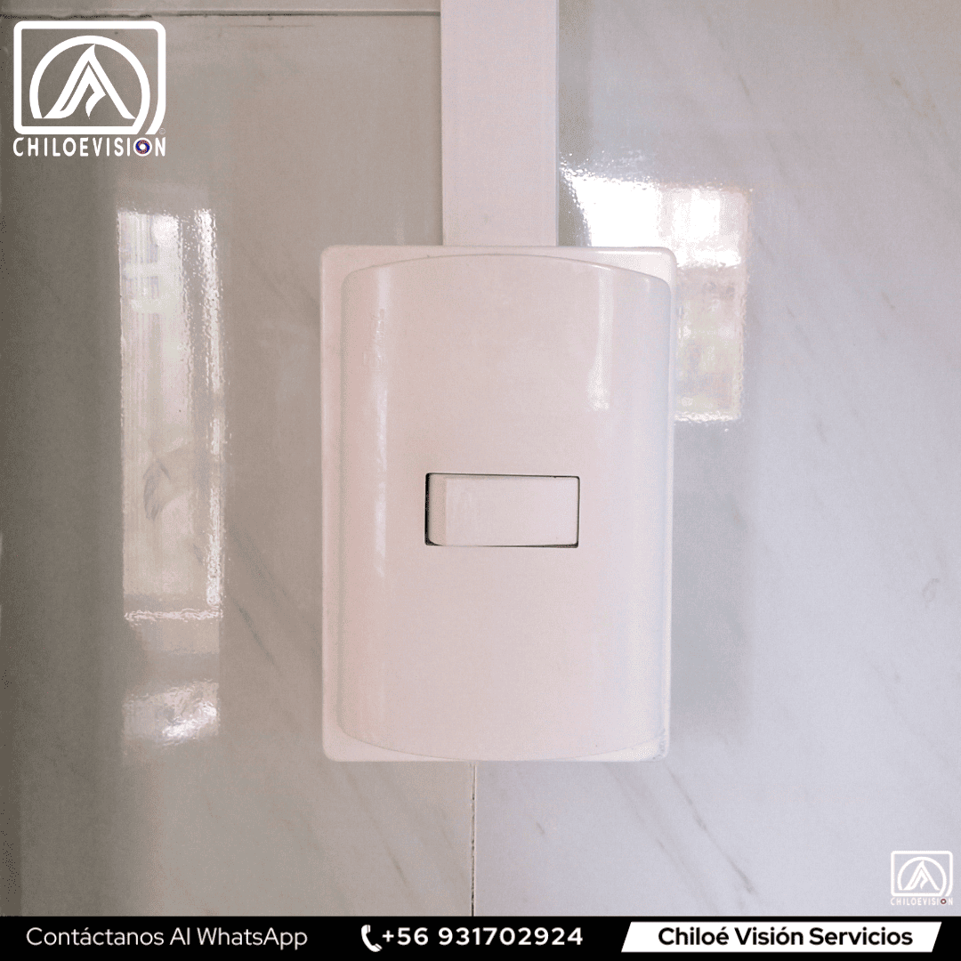 Instalación de Interruptores en Curaco de Vélez, Chiloé