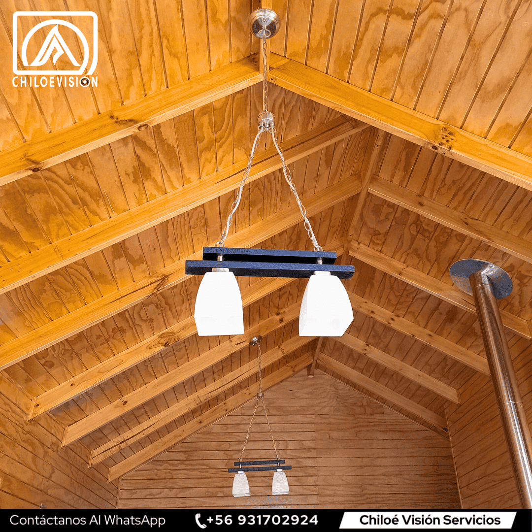 Instalación de Lámparas en Chiloé