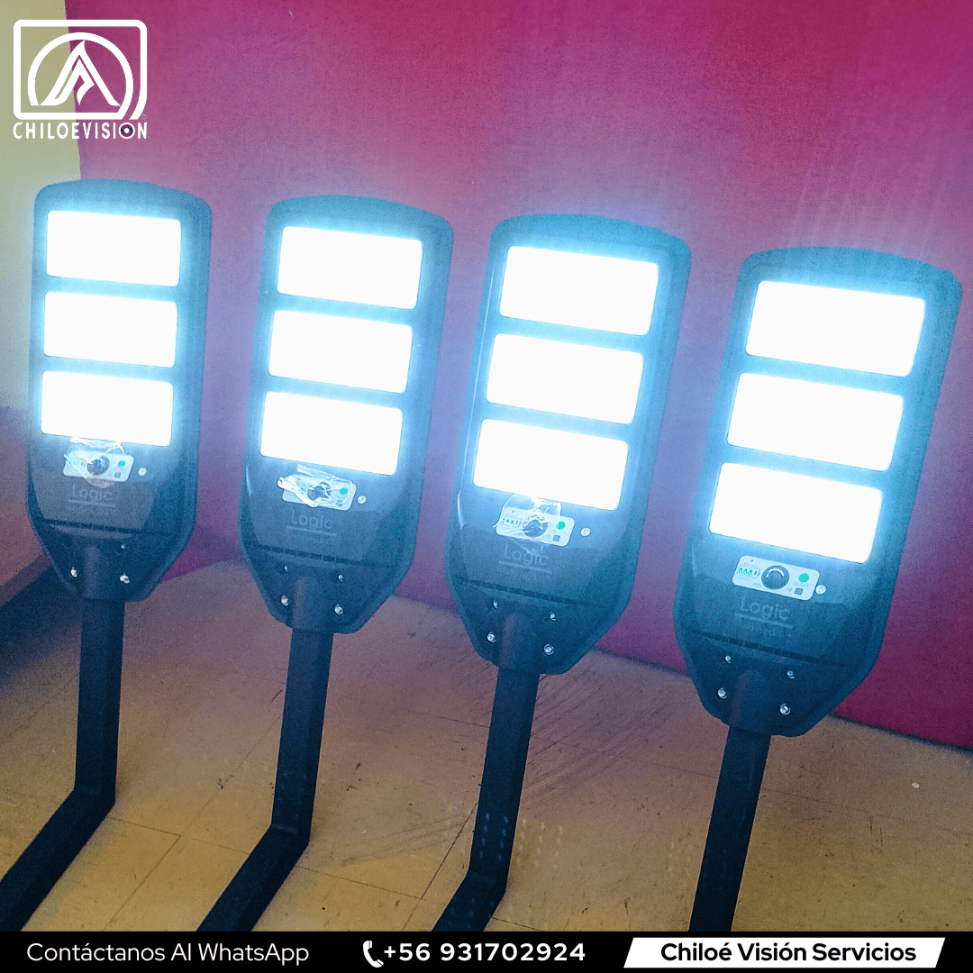 Luces solares para hogares y negocios en Quinchao