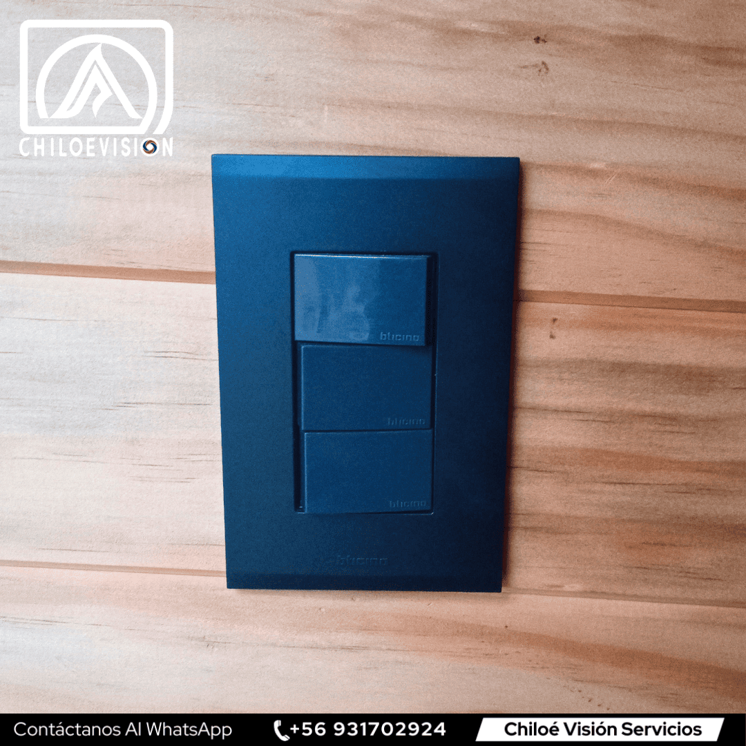 Interruptor Tradicional y WiFi en Chiloé 