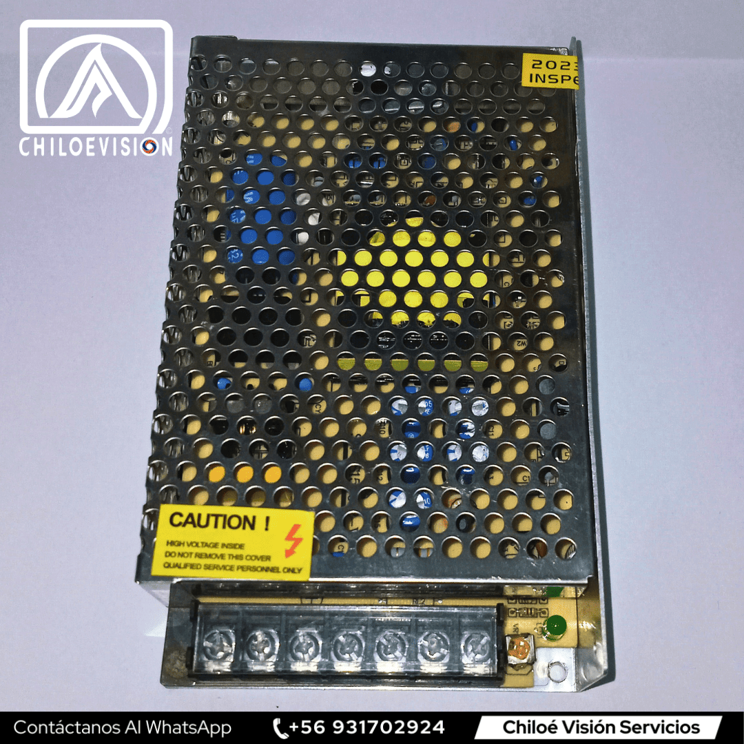 Fuentes de poder Switching para cámaras de seguridad, CCTV y electronica