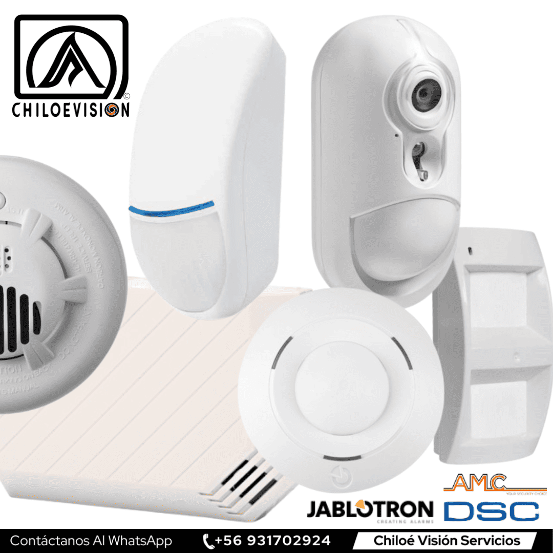 Sensores y detectores de alarmas en chiloe 