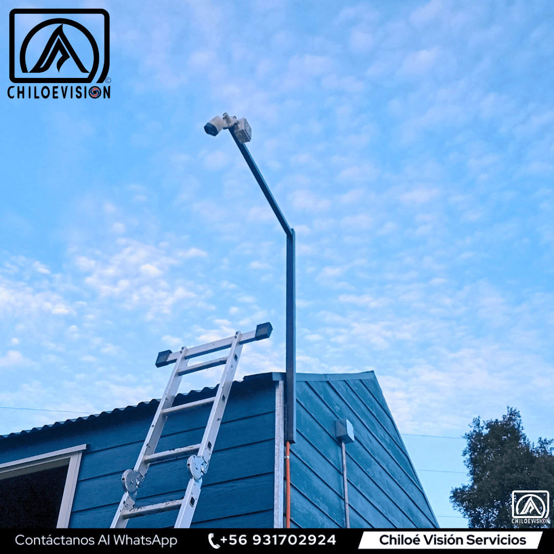 Instalación de Soportes Metálicos para Cámaras de Seguridad en Todo Tipo de Entornos de Chiloé