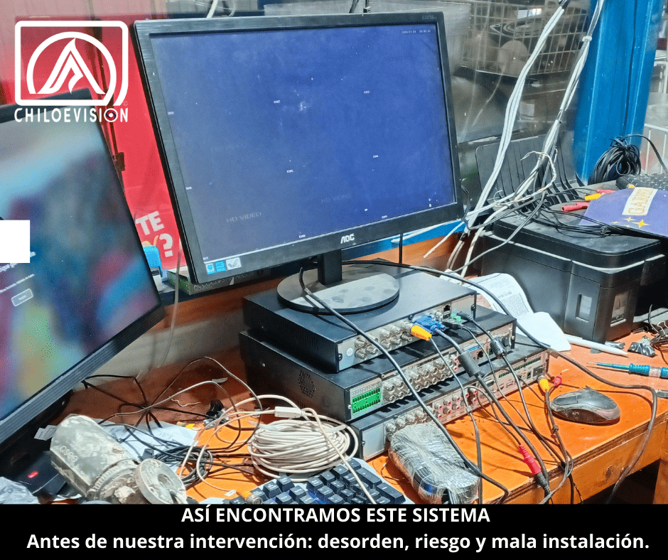 Servicio Técnico en Sistemas CCTV – Reemplazo y Accesorios en Chiloé