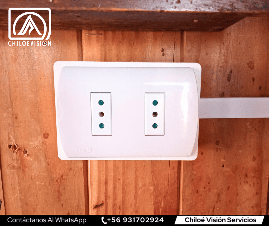 Instalacion de enchufes en chiloe