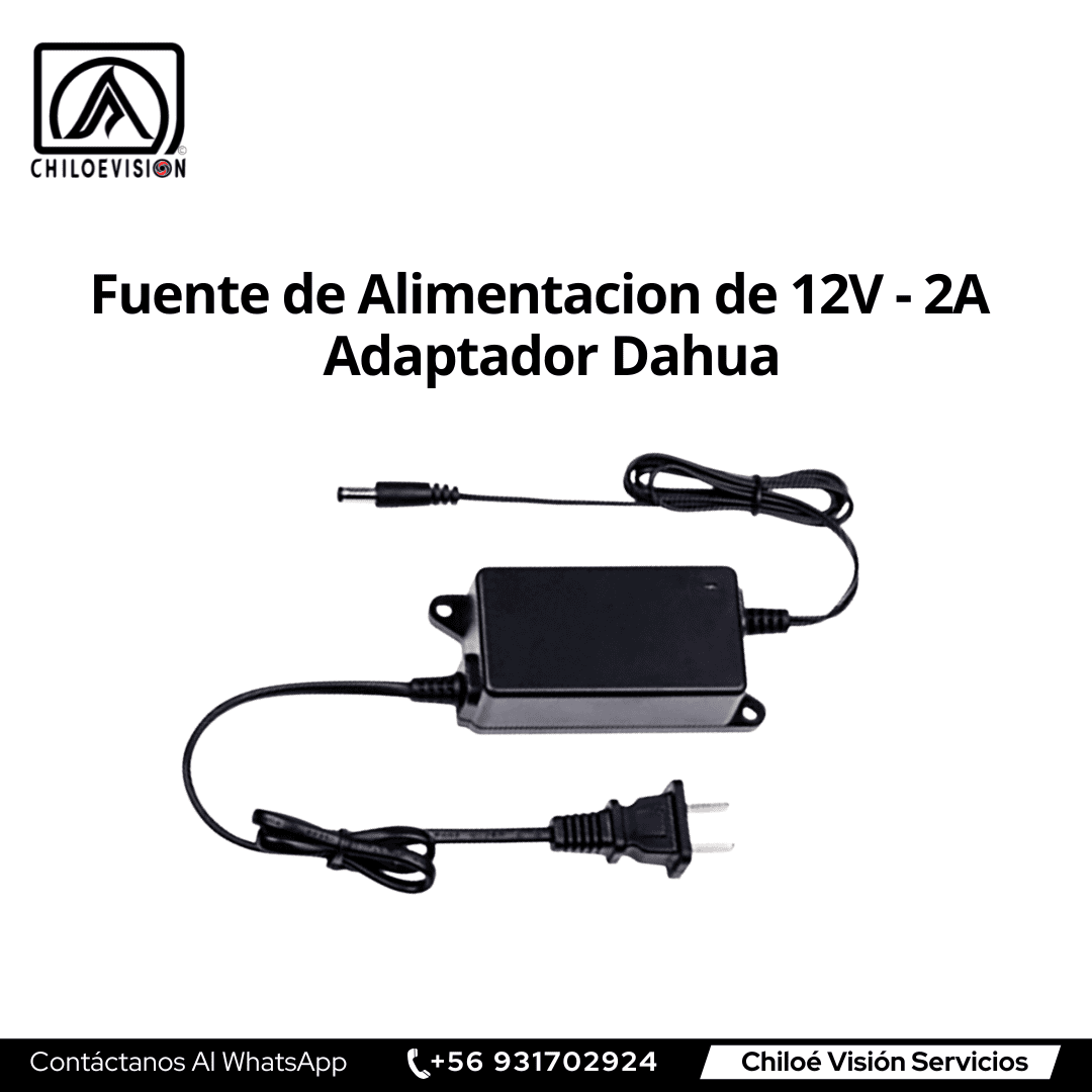 Fuentes de poder de 12V en Chiloé