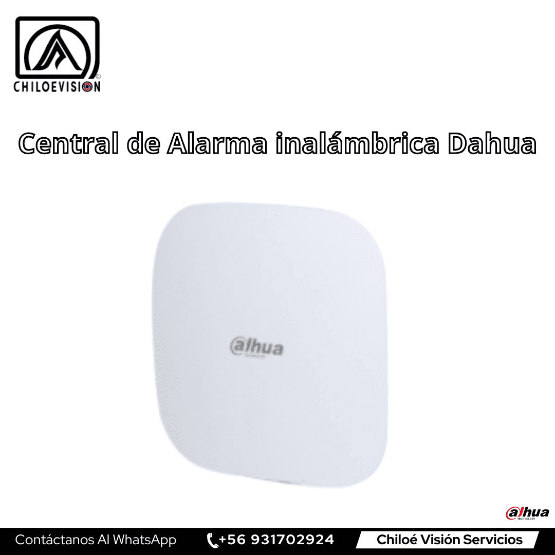 Central de Alarma Inalámbrica  Dahua - Instalación en Chiloé