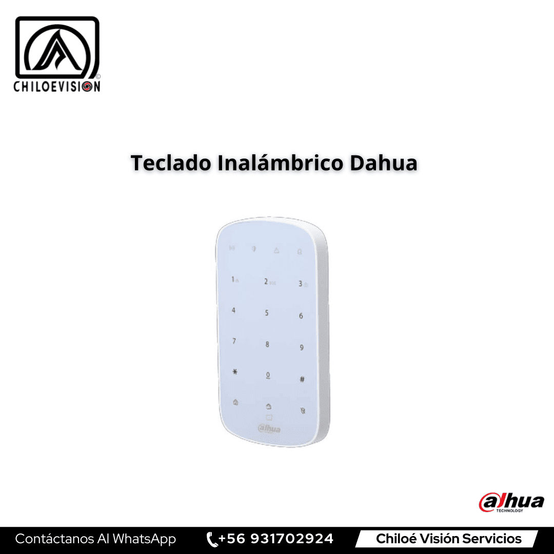 Teclado Inalámbrico Dahua – Instalación en Chiloé