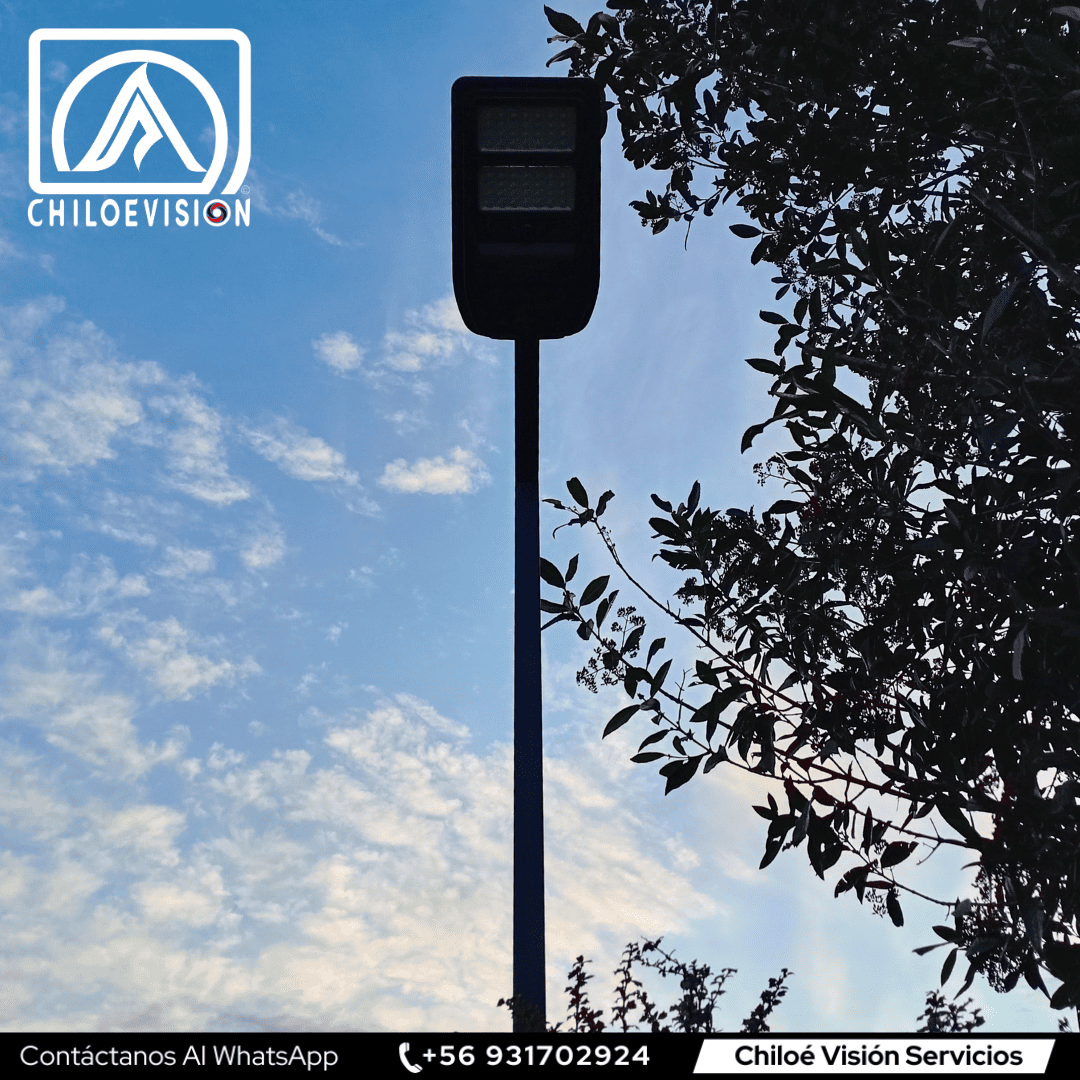 Luces y Focos Solares en Chiloé | Instalación a Domicilio | Chiloé Vision SPA