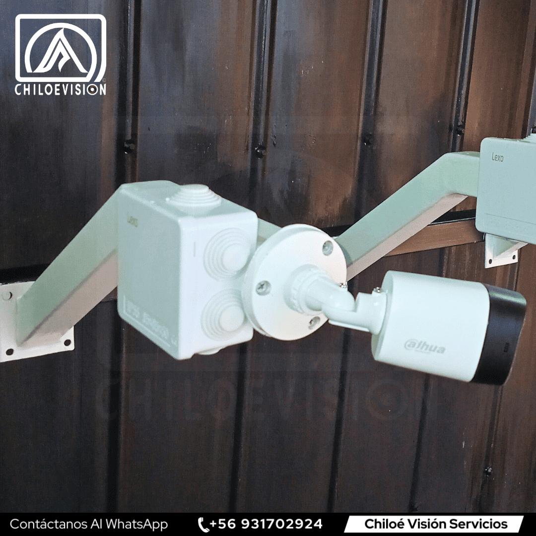 Fabricación de Soportes Fijos para Cámaras de Seguridad en Chiloé