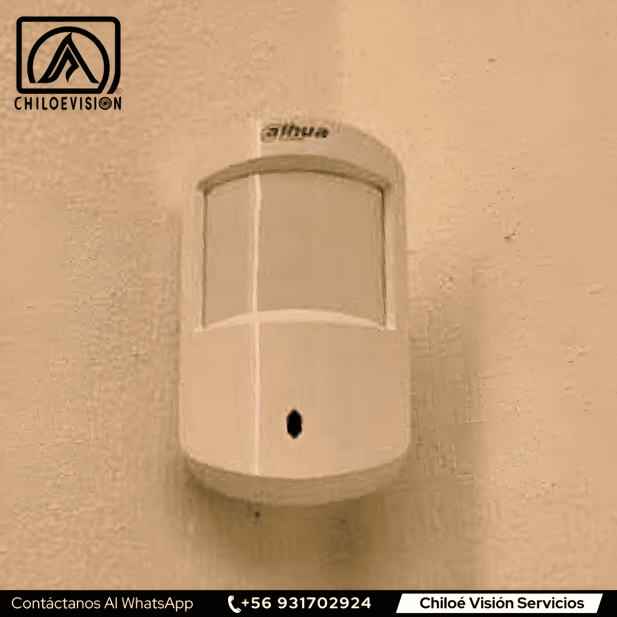 Sensor de Movimiento PIR Inalámbrico y Cableado en Queilen, Chiloé / Dahua