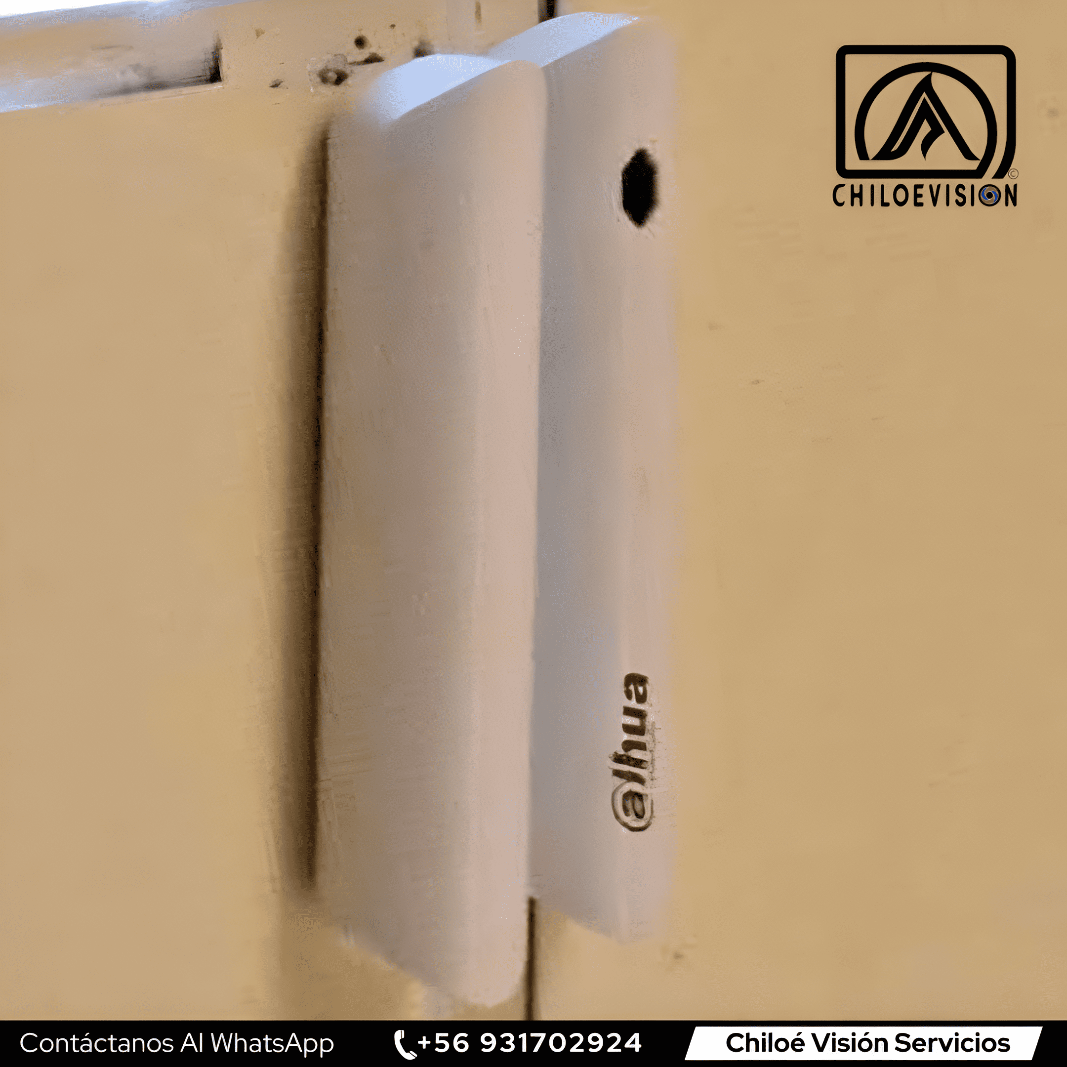 Sensor Magnético para Puertas y Ventanas Inalámbrico y Cableado en Queilen, Chiloé / Dahua