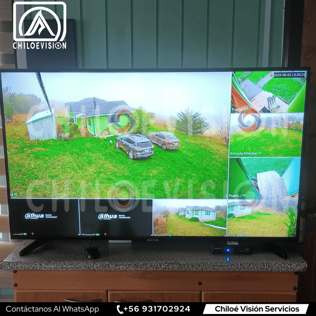 Instalación de CCTV en Curaco de Vélez y alrededores de Chiloé