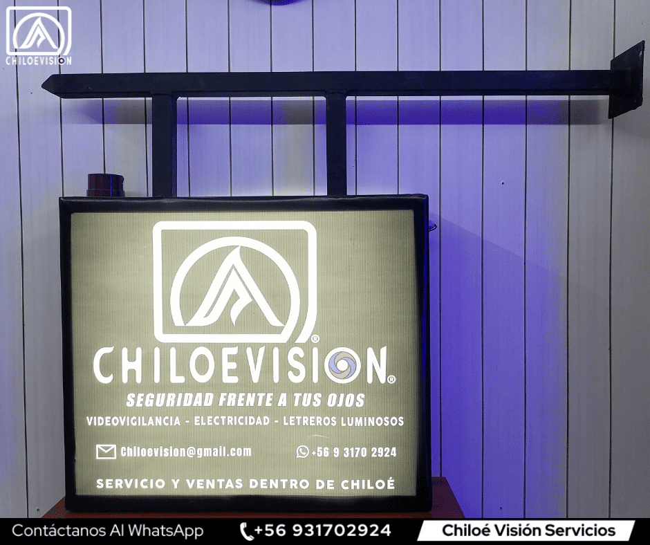 Letreros Luminosos en Chiloé