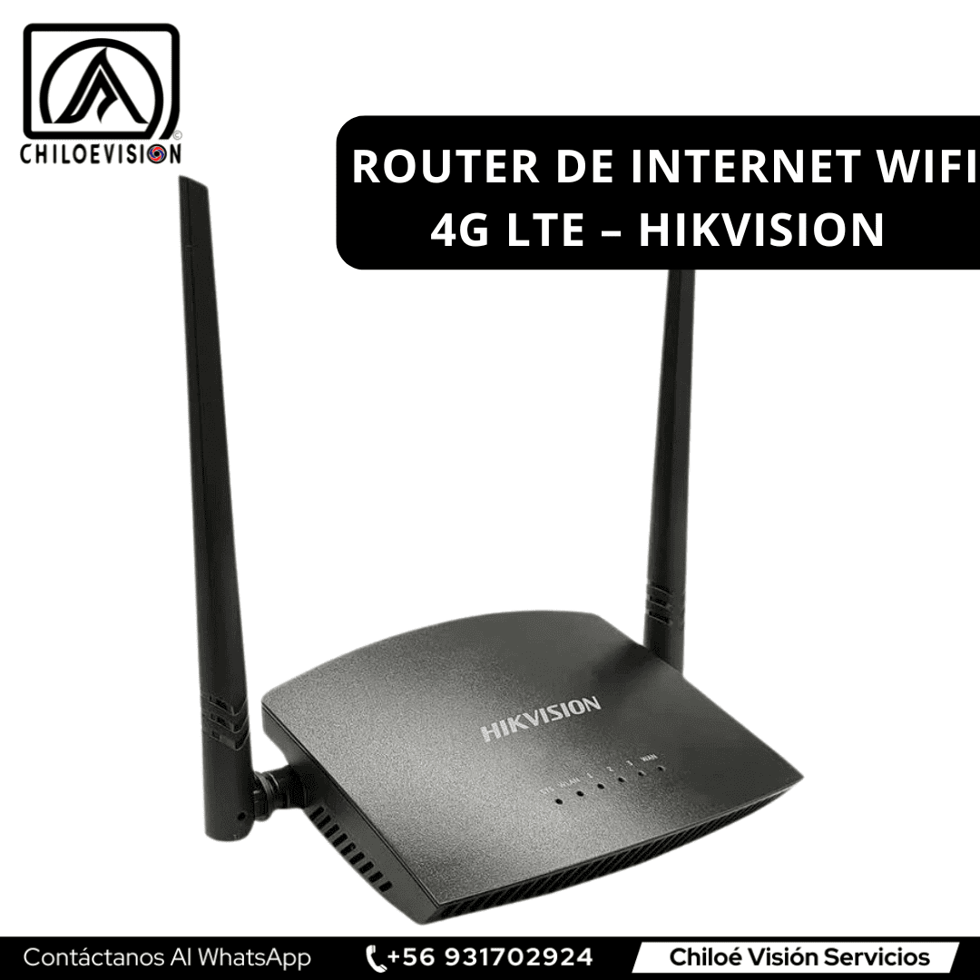 Routers WiFi e Inalámbricos 300mbps,  HikVision en Chiloé