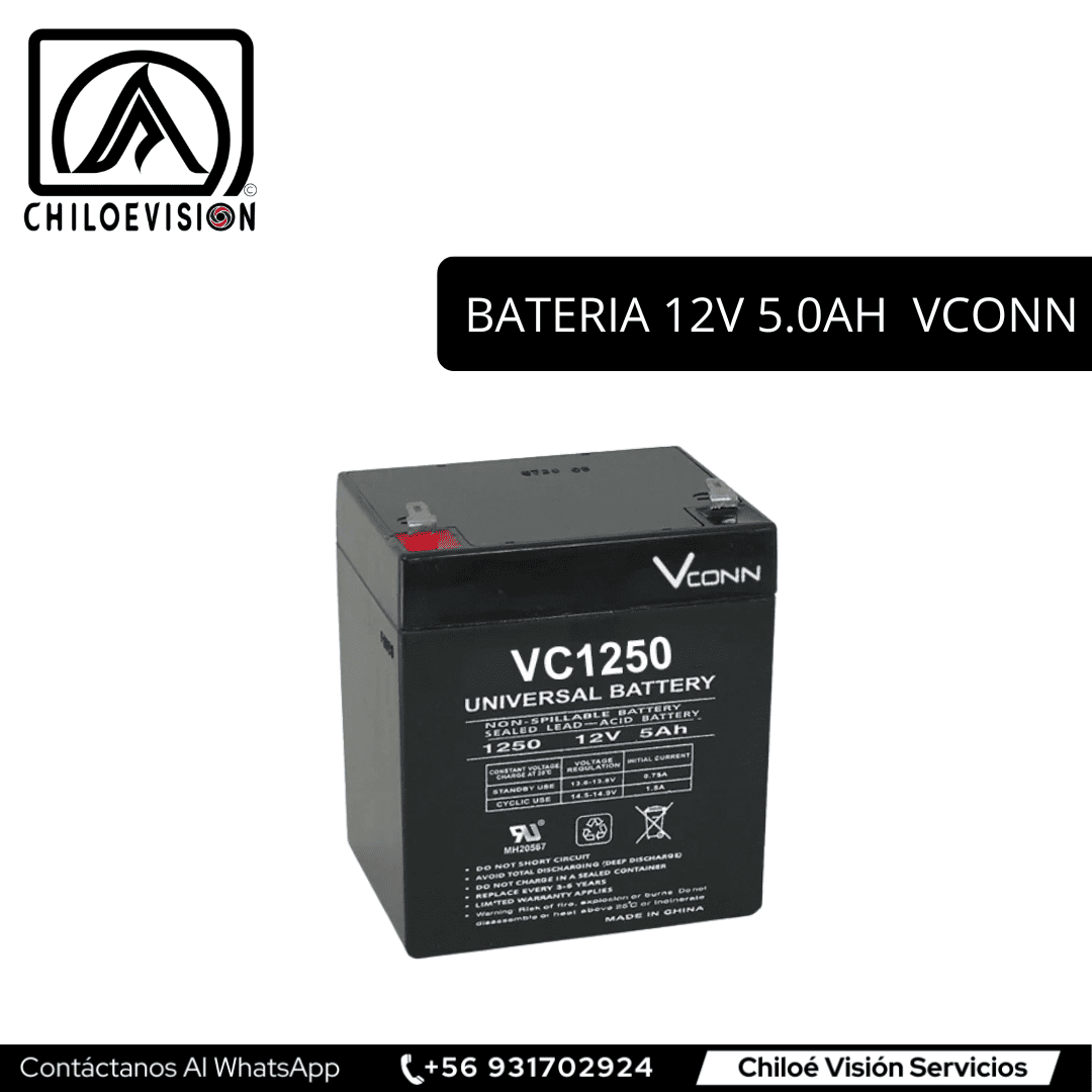 Batería y Pilas para Sistema de Alarma  en Chiloé