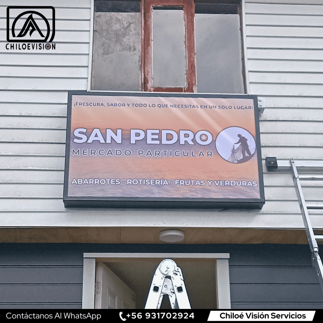 Letreros Luminosos en Castro Chiloe